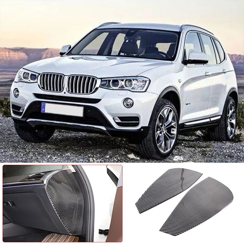 

For BMW X3 G01 18-22 Car Door Anti-Collision Cushion Cover Trim Sticker Soft Carbon Fiber Car Styling Interior Accessories 2 Pcs