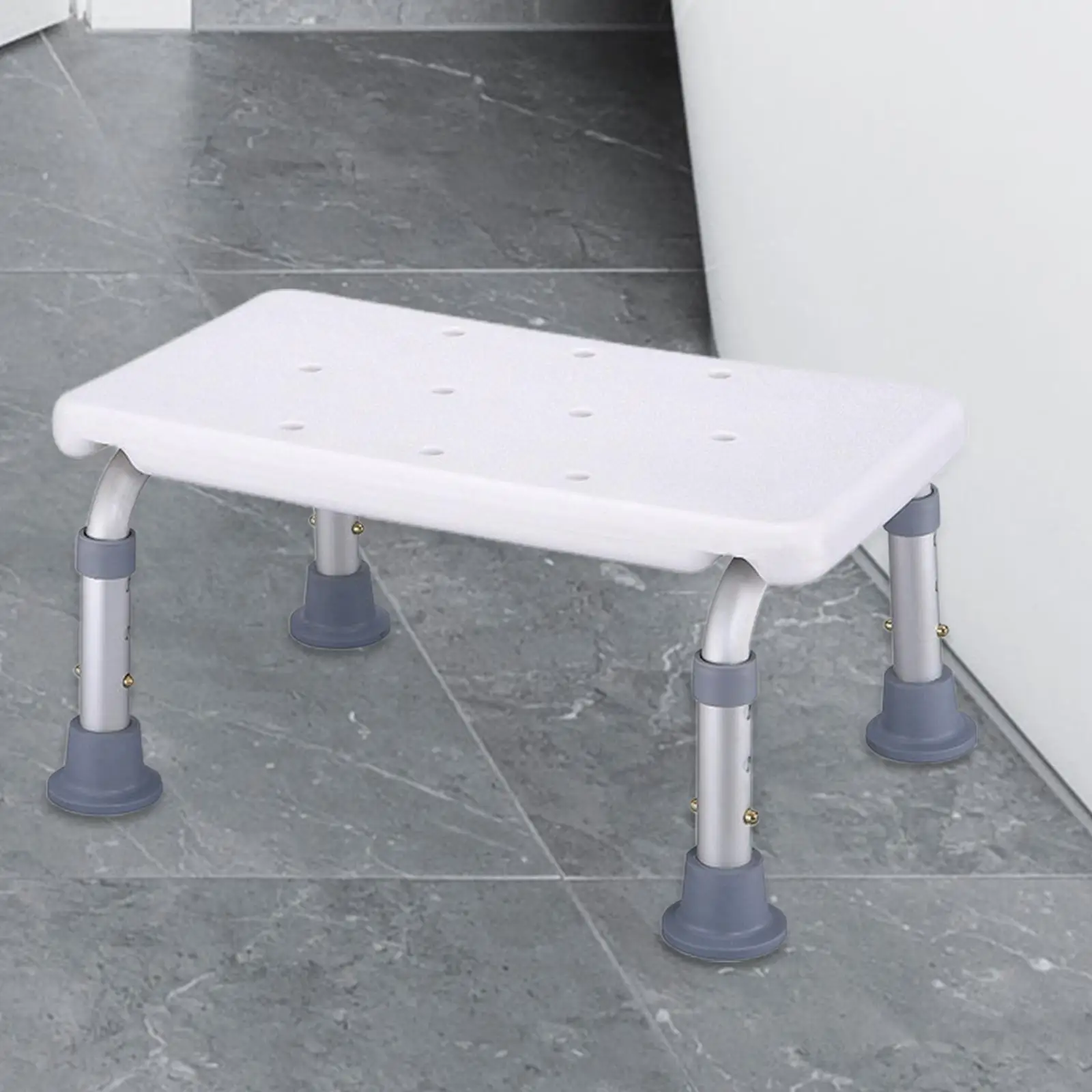 Bathroom Stool Bathtub Stool Supports up to 300 lbs Adjustable Bath for Shower Shower Step for Toddlers Seniors Kids