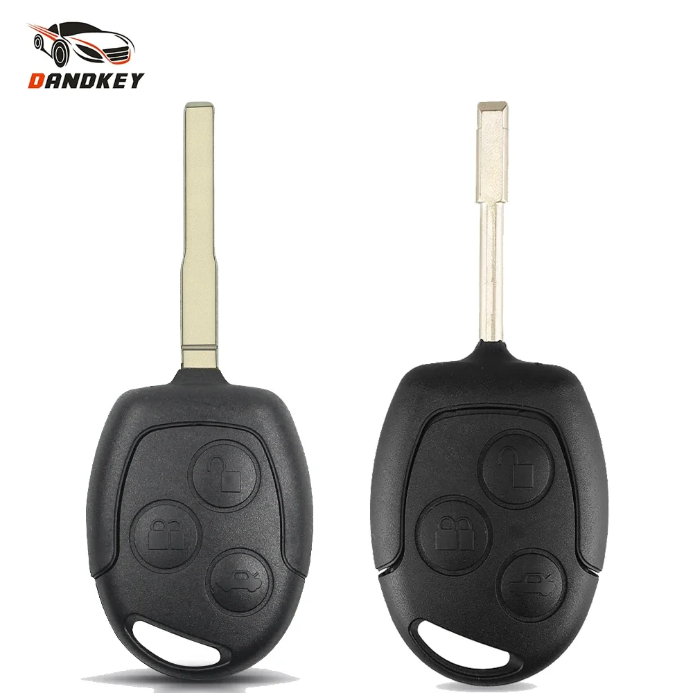 

Dandkey FO21/HU101 3 Buttons Blade Remote Car Key Shell Case Fob Covers For Ford Focus Mondeo Festiva Fusion Suit Fiesta KA