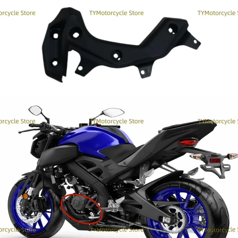 Motorcycle Lower left Side Fairing Cowl Engine trim Cover Fit for Yamaha MT 125 MT-125 2015