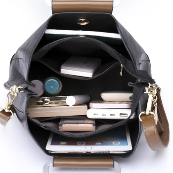 Luxus Designer Handtasche Geldbörsen für Frauen 2024 weibliche Öl Leder Marke Schulter Cross body Messenger Einkaufstasche kleine Mode Sack — изображение 6