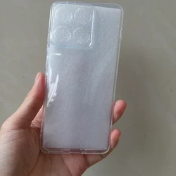 Cover posteriore morbido in TPU trasparente ultra sottile per Motorola Moto Edge 70 Pro