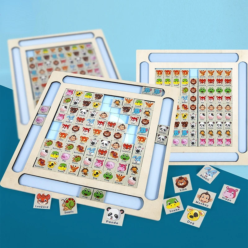 

Деревянная игрушка-головоломка «животные», 40 х40 см