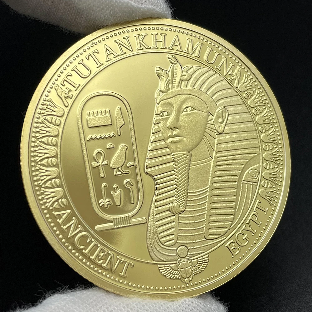 Totoh of egyptゴールドコイン、Tankhenピラミッド型メダル、コレクションカプセル、お土産ギフト、1931 - AliExpress