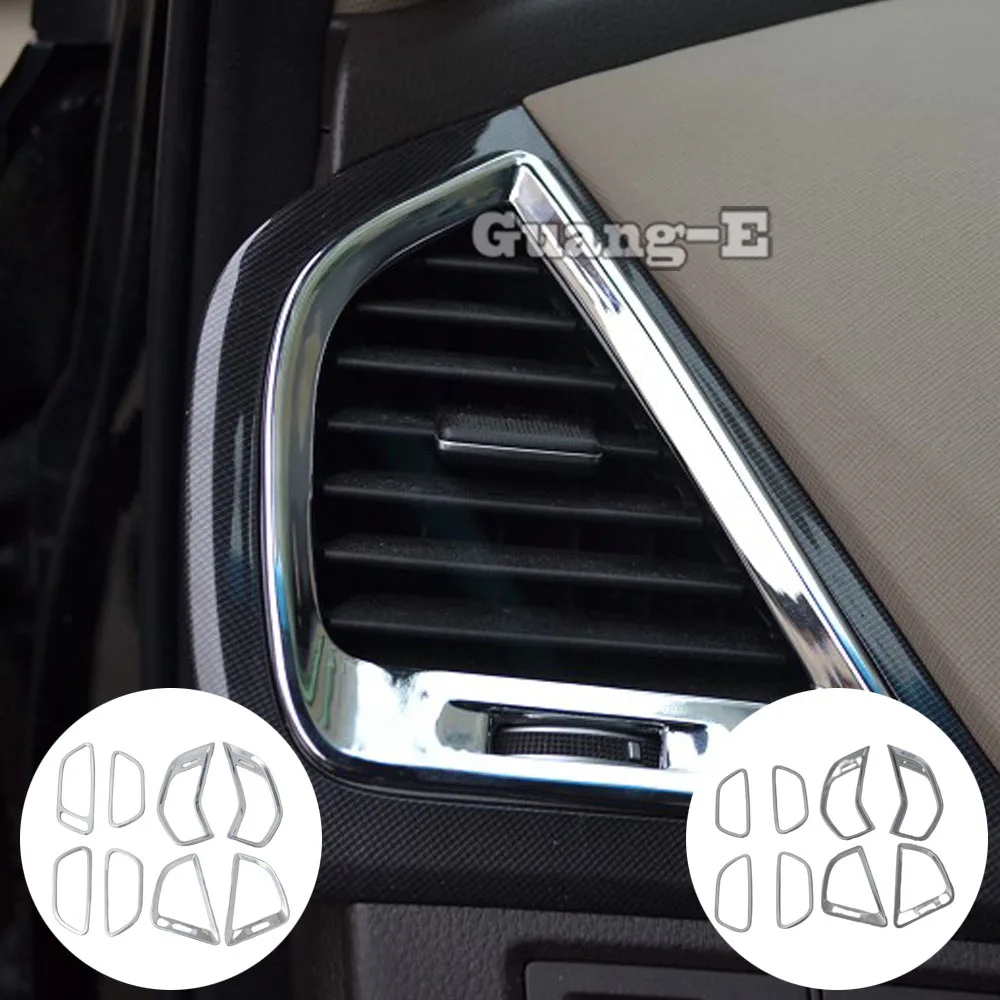 

Car Air Condition Outlet Trim/Inner Door Bowl Cover Auto Interior Accessories For Hyundai IX45 SantaFe 2013 2014 2015 2016-2018