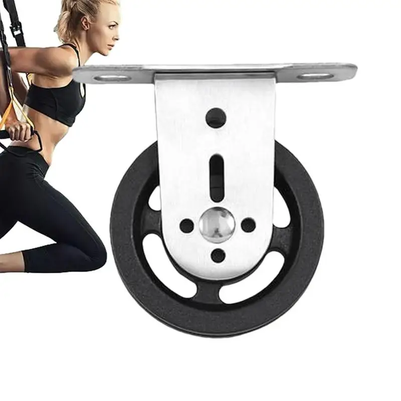 

Cable Pulley Wheel 360-Degree Rotation Gym Cable Workout System Gym Equipment Gym Lat Pulldown Attachments Nylon Bearing Pulley