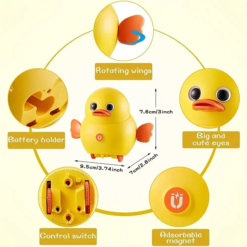 Magnetic Electric Walking Chick Duck Chick Magnetic Swinging Chicken Cartoon Electric Electric Walking Duck Kids 6