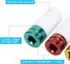 Drive Wheel Protector Impact Socket Impact Sleeve Set Durable Plastic Sleeves 15mm, 17mm, 19mm, 21mm, and 22mm 5