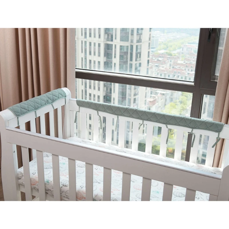 Crib Bumper Baby Crib Cotton Bed Wall for Protection Strip Anti-collision And Anti-biting