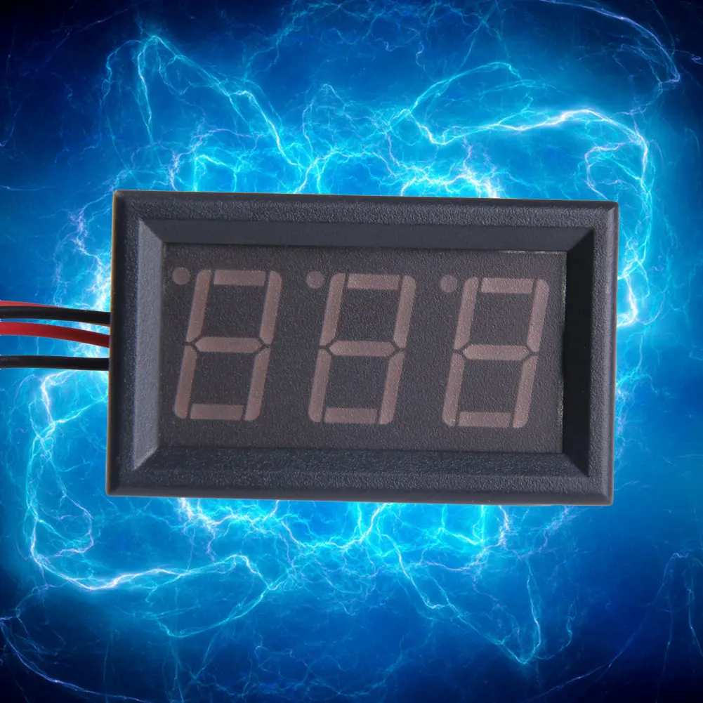 20A LED Digital Ammeter DC Amp Current Panel Meter 0.56 Inch LED Display Current Meter Current Monitor Tester