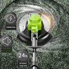 Cordless Electric Lawn Mower 21V Brush Cutter String Trimmer Foldable Grass Trimmer Electric Weed Eater 5