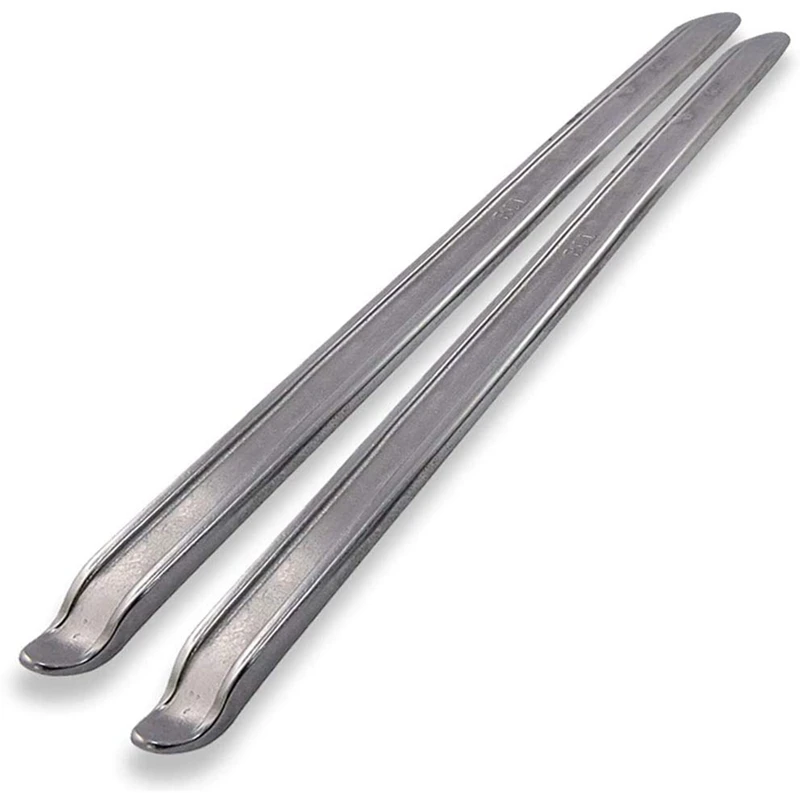 Set 2 Levacopertoni Per Moto E Bici – Cucchiaio In Acciaio Inox – Qiilu 265mm