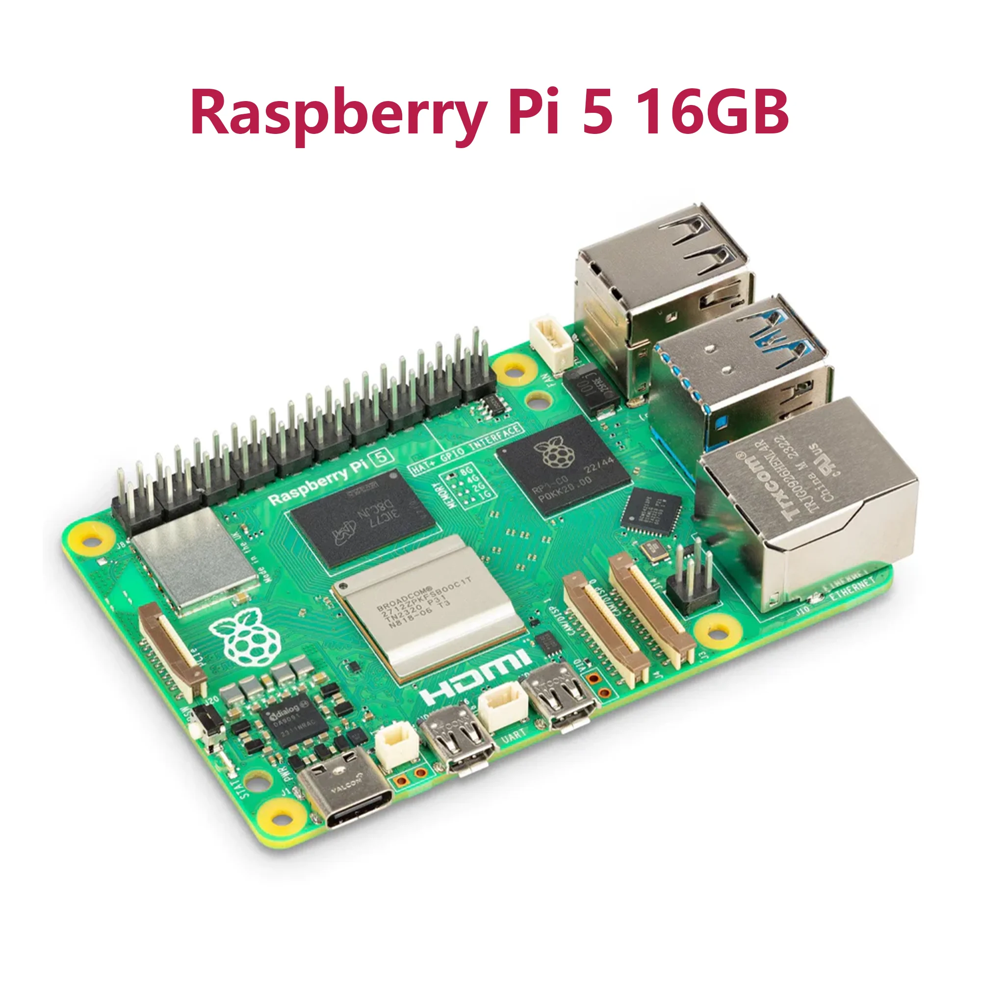 Official Raspberry Pi 5 16GB 8GB 2GB 4GB Laptop Mini PC Computer