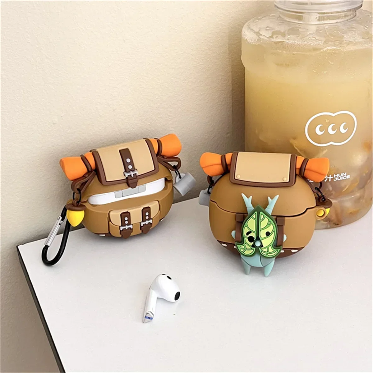 รูปสินค้า เคสหูฟัง Samsung Galaxy Buds 3/Buds 3 Pro น่ารัก 3D Yahaha ซิลิโคนพร้อมตะขอ