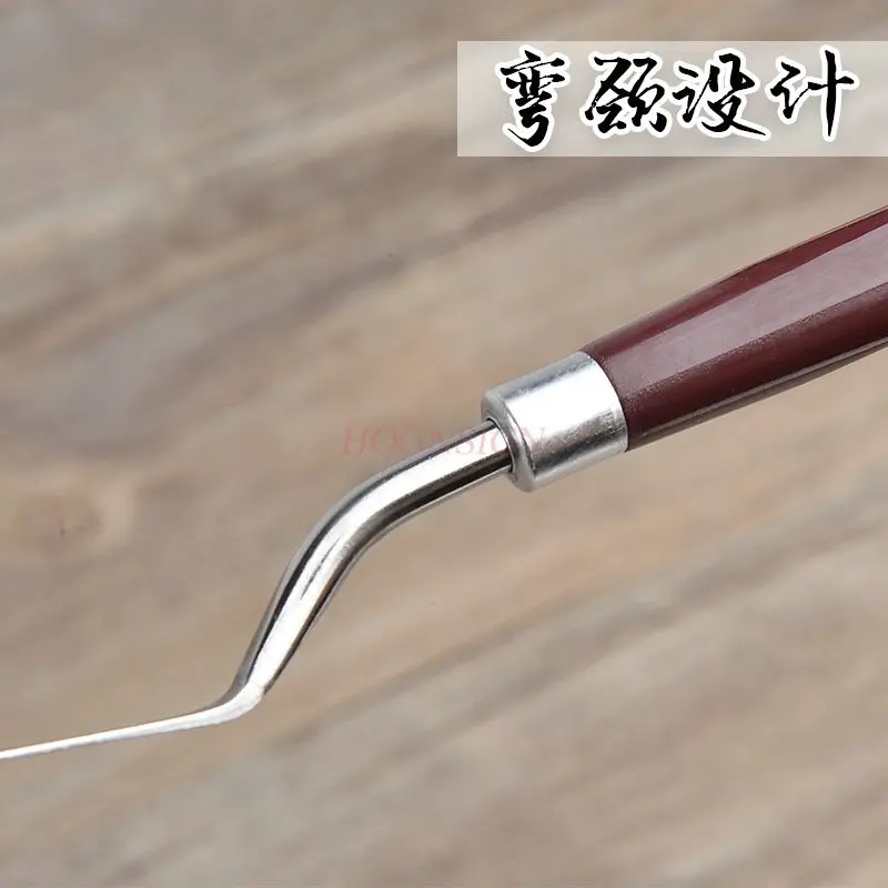 2pcs 질감 페인팅 라운드 헤드 페인팅 나이프, 스크레이퍼, 플랫 헤드, 대형 팁, 소형 팁, 플랫 스크래핑, 소프트 뉴트럴 아트