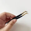 Easy Gripping Durable High Precision Tip Lash Accessory Kit Customized Stainless Professional Esthetician Volume Eyelash Tweezer 4