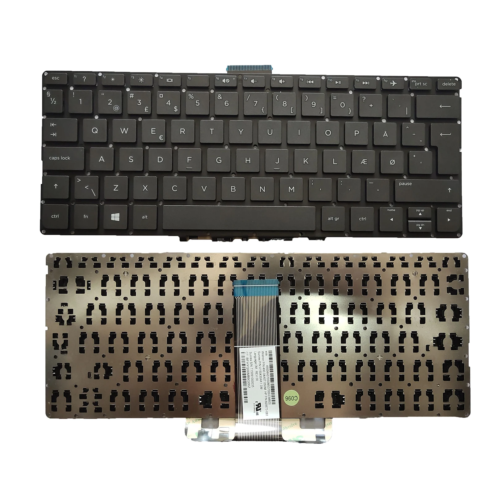 

Для клавиатуры HP Pavilion x360 11-K 11-K013CL 11-K117CL 11-K120NR 11-K128CA DM