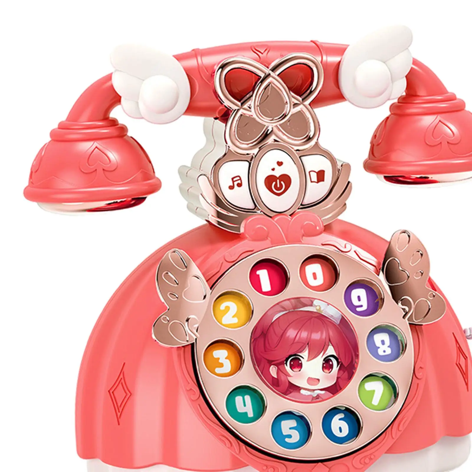 Baby Phone Toy Sensory Toy Early Educational Cognitive Development for Ages 1 2 3 Years Old Child Boys and Girls Party Toy