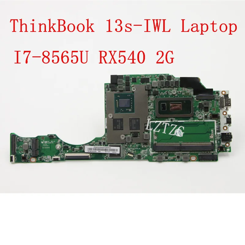 

Материнская плата для ноутбука Lenovo ThinkBook 13s-IWL, системная плата для ноутбука, модель RX540, 2G, FRU 5B20S42589
