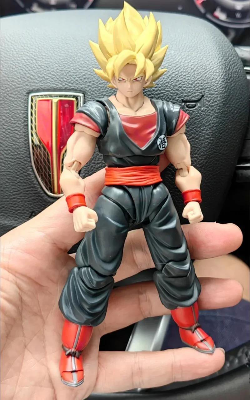 

15cm Anime Son Goku Action Figure Demoniacal Fit Original Dragon Ball Figures Statue Pvc Collection Statue Model Ornament Toys