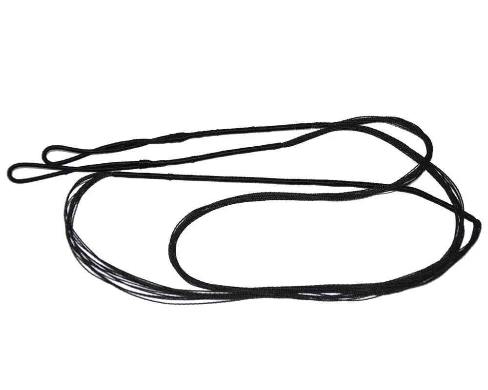 Black Bowstring Material Tire Cord Can Be Used For Recurve Bow Compound Bow Replacement String Can Be Customized