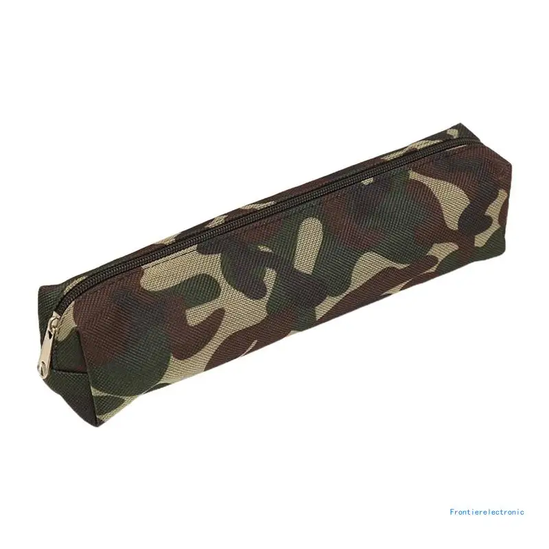 

Simple Camo Print Storage Pouch Small Tools Pencil for CASE Organizer Stationery Bag Holder for Boys Student Office DropShipping