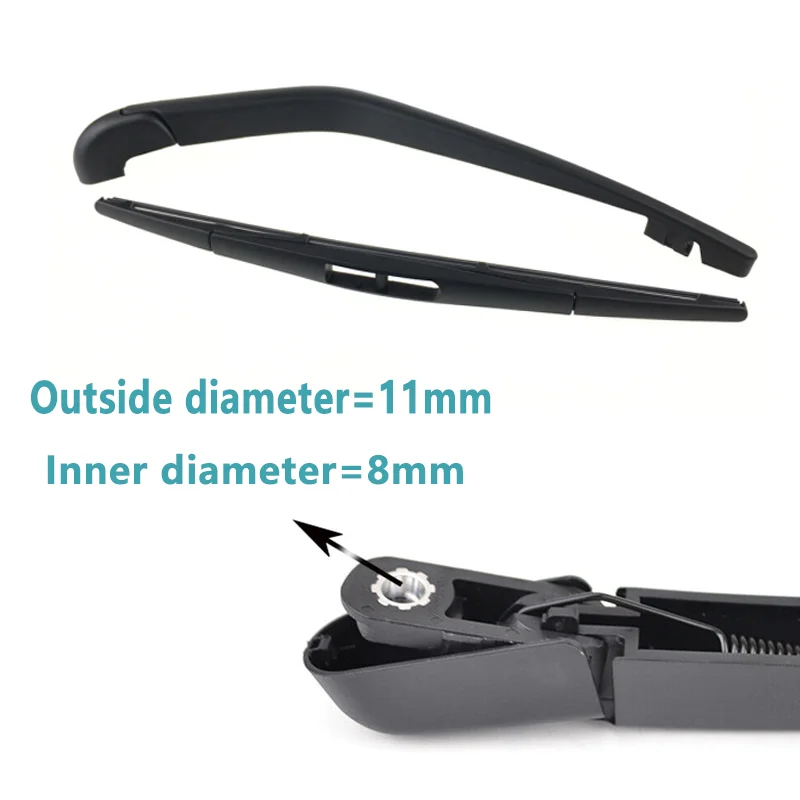 Car Wiper Blade Rear Back Window Windscreen Windshield Wipers For Nissan NV200 Hatchback 355 mm 2010-2017 Auto Accessories 2