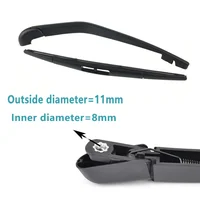Car Wiper Blade Rear Back Window Windscreen Windshield Wipers For Nissan NV200 Hatchback 355 mm 2010-2017 Auto Accessories 2