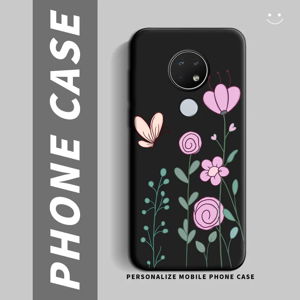 Shockproof Silicone Soft TPU Phone Case with Fashion Cartoon Design
