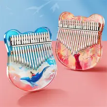 

17/21 Keys Kalimba Thumb Piano Body Musical Instruments With Learning Book Kalimba Piano Christmas Gift Creative Music Box hot