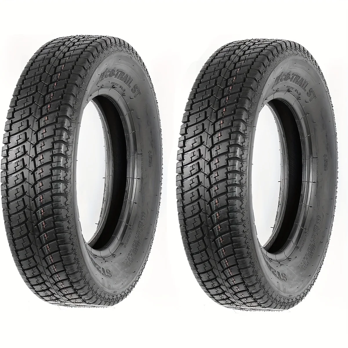 

ST205/75D15 Trailer Tires, 6PR Load Range C, 15in Fuel-saving Designed Trailer Tires
