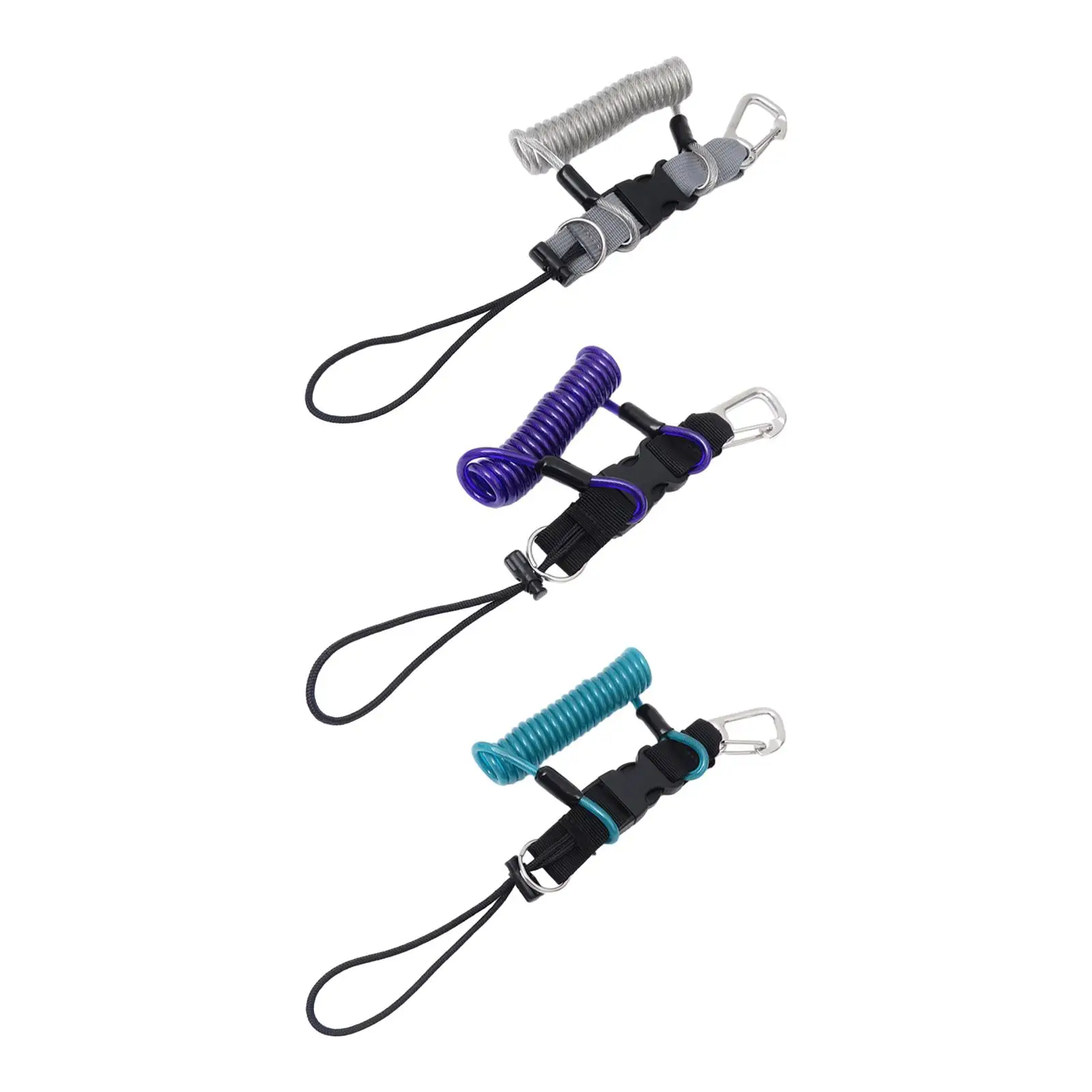 

Diving Lanyard Spring Coiled Camera Lanyard for Water Sports Drifting Diving