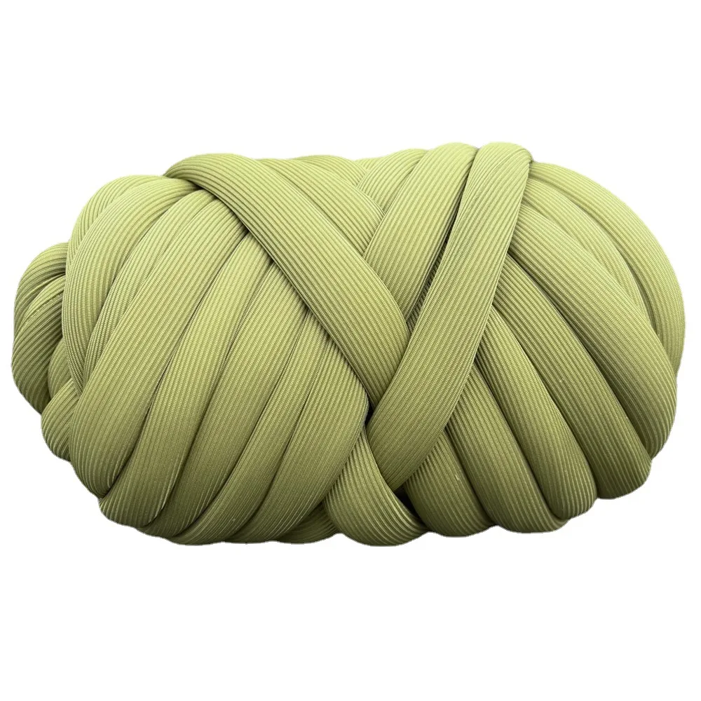1KG New cool stripe line DIY extra coarse icelandic cloth stripe line hand-woven bag bag blanket cat nest line 2