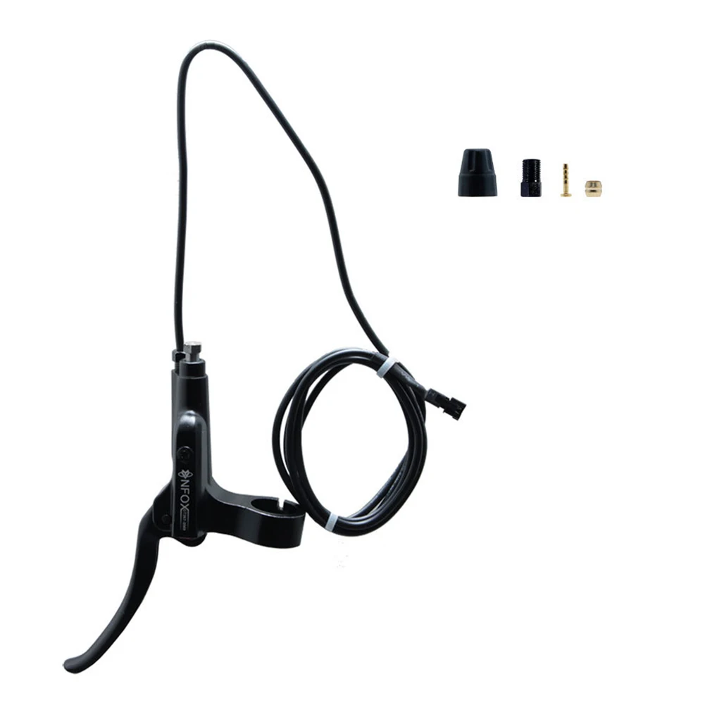 Universal Electric Scooter Brake Lever Hydraulic Brake Cut Off Power Ebike Rubber Sleeve Oil Needle Copper Sleeve Set