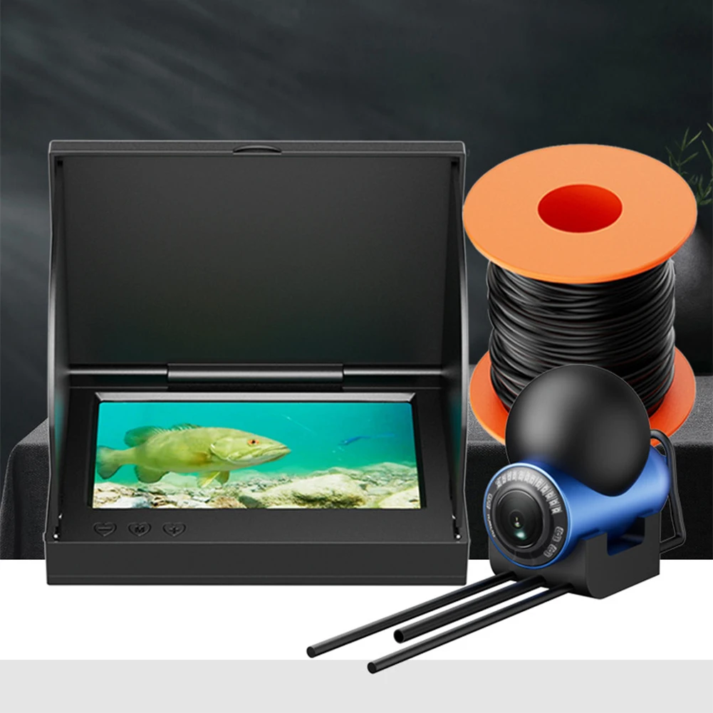 4.3inch HD Screen Fish Finder 0.6m-500m 220&deg; Wide Angle for Boat Sea Fishing Underwater
