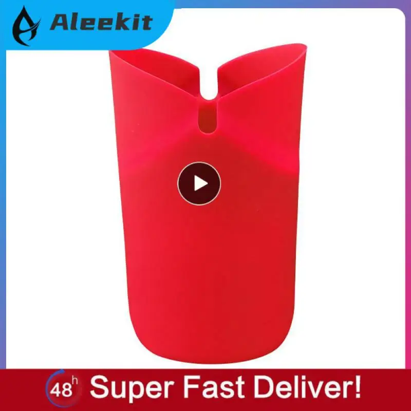 Secchio Per Popcorn Popcorn Microonde Pieghevole In Silicone Rosso Cucina Di Alta Qualità Strumenti Facili Secchio Per Popcorn Ciotola Maker Kitchen A