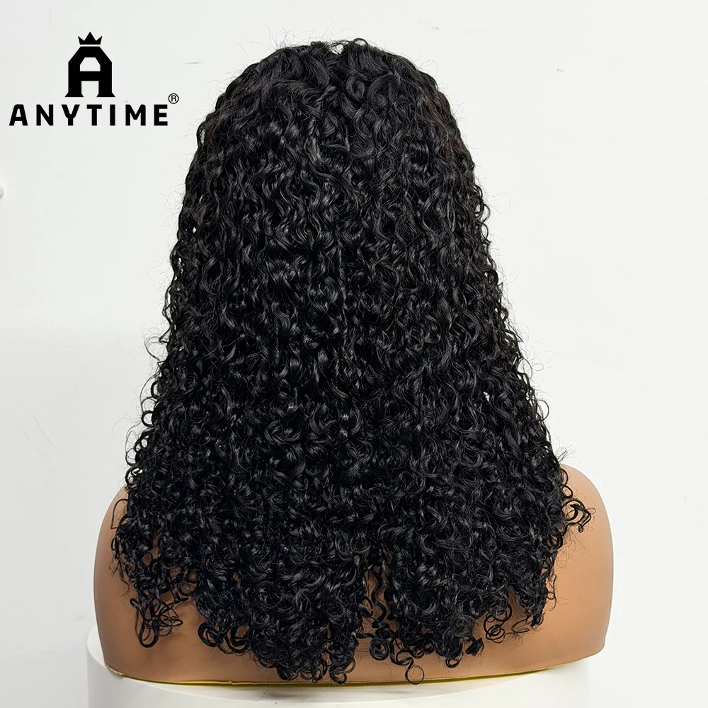Jerry Pixie Curly 250% Density Real Human Hair Pixie Curl Wigs 5x5 Transparent Lace Closure Front Human Hair Wig for Black Women
