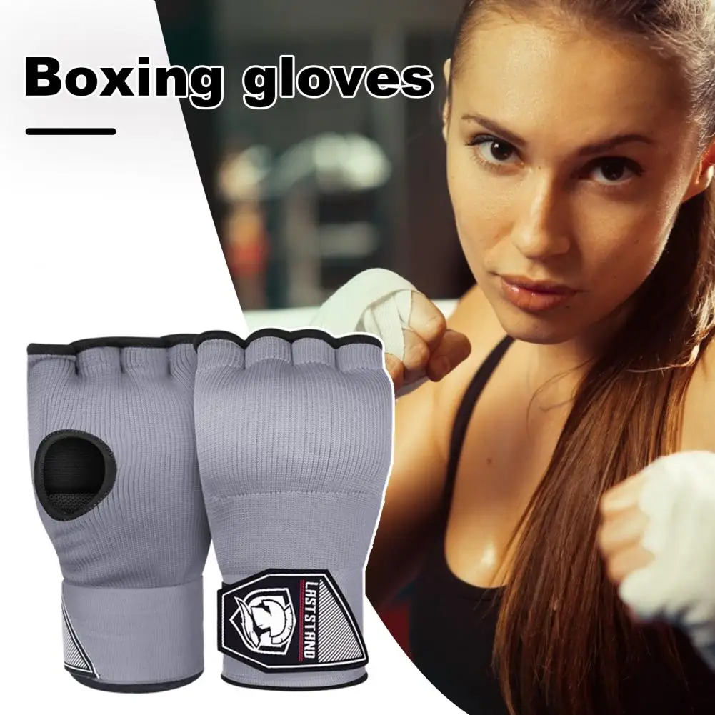 

2Pcs Gel Boxing Gloves Super Soft Ultra-Thick Shock-absorbing Breathable Kickboxing Boxing Hand Wraps Gloves