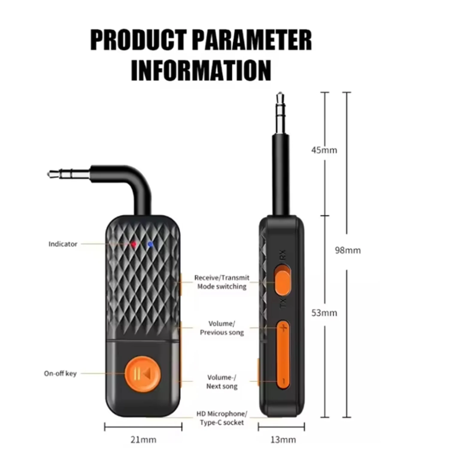 Wireless Bluetooth Headphone Adapter for Philips Fidelio X2HR L2 SHP9600 SHP9500 Headphones Wireless Cables Cords