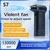 130000RPM Mini Turbo Jet Fan Portable Fan Powerful Air Blower Brushless Motor Handheld Duct Fan Turbo Violent Blower Dry Type-C 1