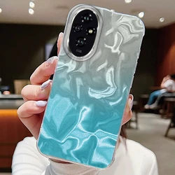 Colorful Gradient Silicone Bumper Phone Case for Honor 400 Lite (Yjianb06)