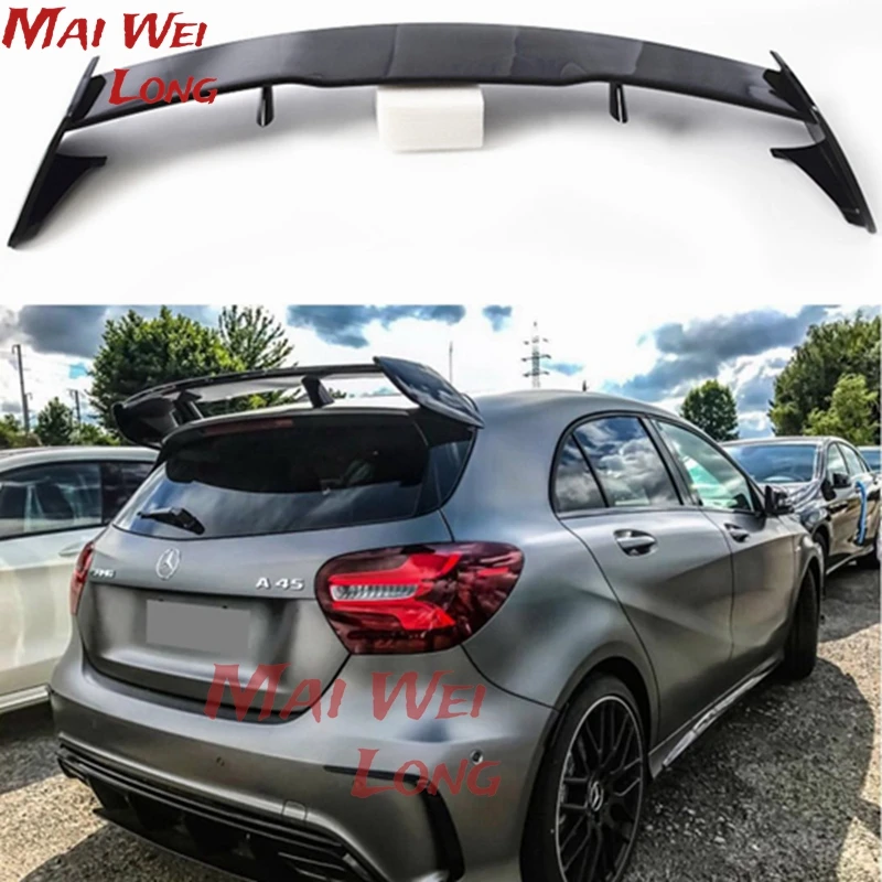 

ABS Paint Black Red Color Rear Spoiler Wing For Mercedes Benz A Class W176 A160 A180 A200 A250 A45 Amg 5door Hatchback 2013-2018