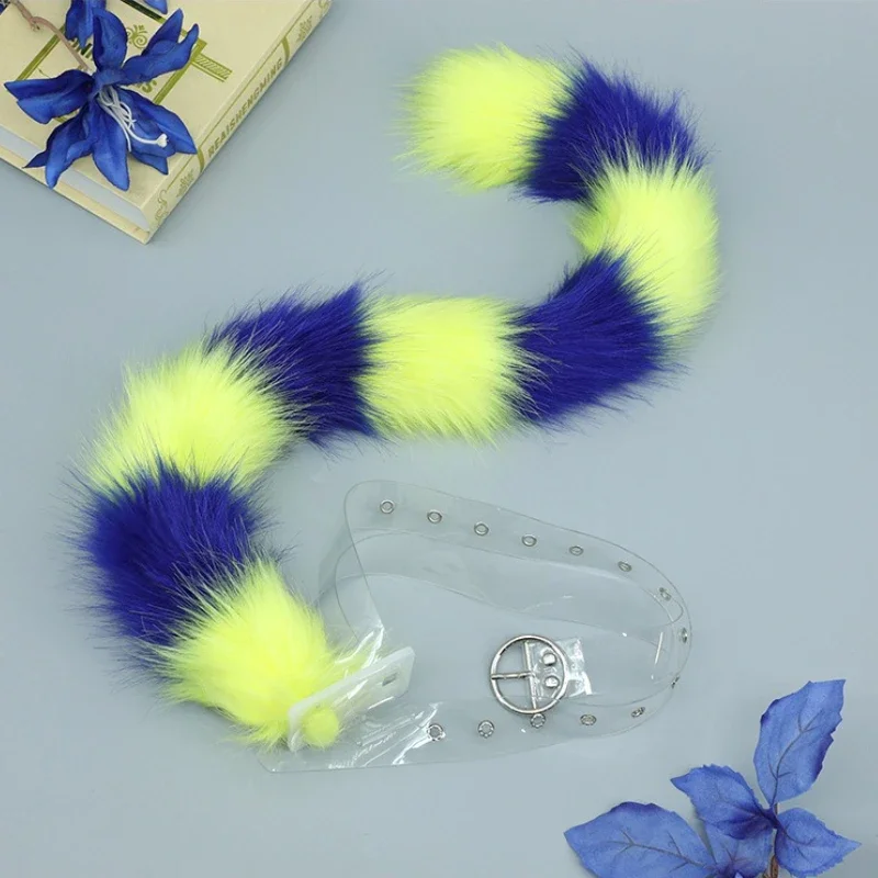 Cosplay Accessories Anime Egyptian Queen Ankha Simulation Animal Ears Headwear Tail Costume Props Halloween Party Props