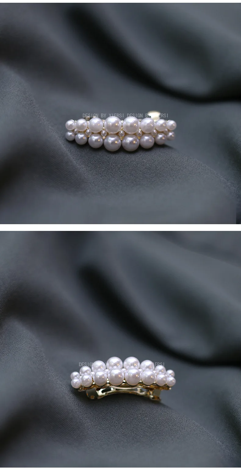 2025 Korea Elegante Perle Haarnadeln Frauen Mädchen Geschenke Haar Clips Pins Barrettes Zubehör Grips Kopfschmuck Kopfbedeckung Ornament – Detail 11