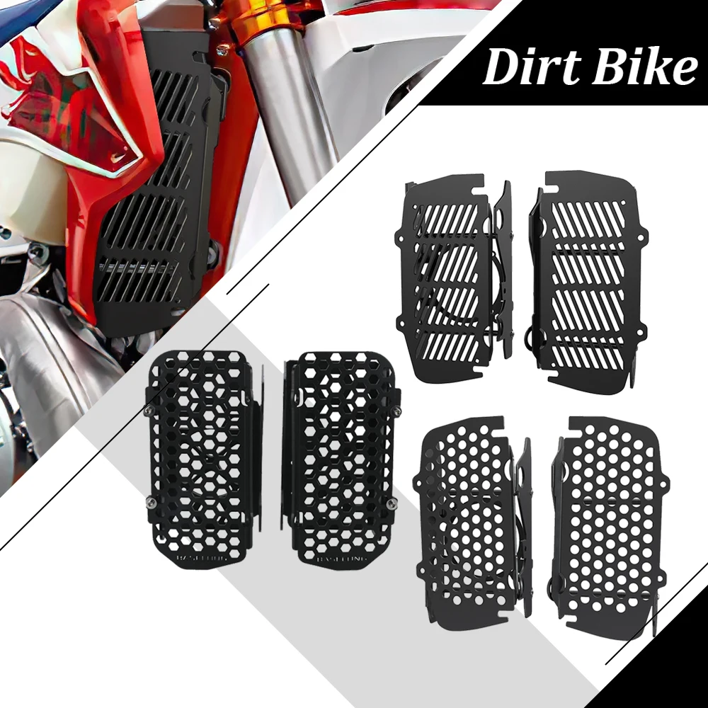 

For EXC XC EXCF XC-F SX SX-F TPI 2T 4T 125 150 250 300 350 450 500 2020 2021 2022 2023 2024 Radiator Grill Guard Cover Protector