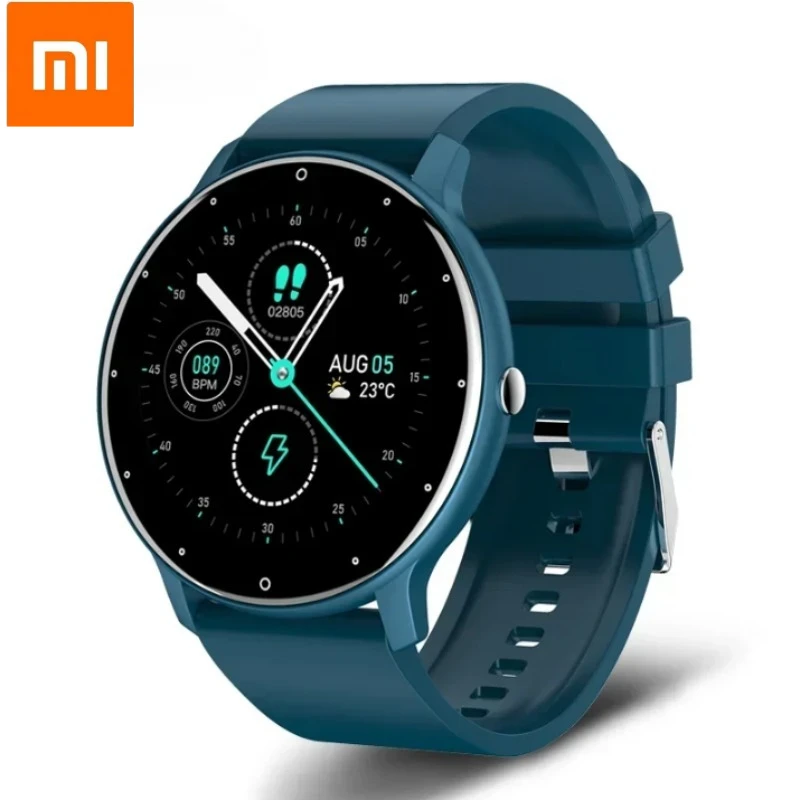 Xiaomi New Smart Watch Men Full Touch Screen Sport Fitness Watch IP67 Waterproof Bluetooth For Android ios smartwatch Men+box