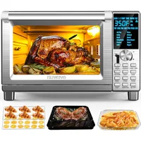 Bravo Air Fryer Toaster Smart Oven, 12-in-1 Countertop Convection, 30-QT XL Capacity, 50°-500°F Temperature Controls 1