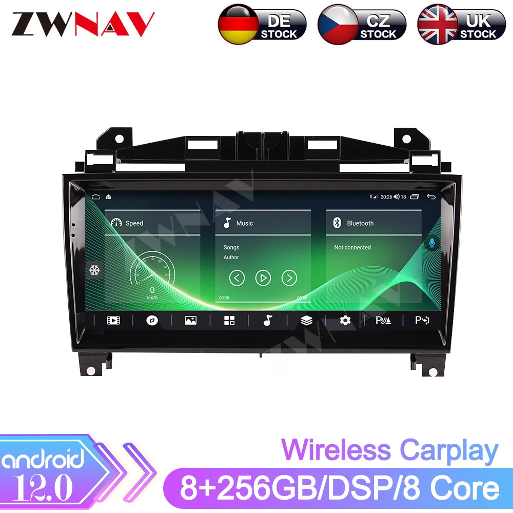 

Android12 8+256GB Car Radio For Jaguar F-TYPE 2013-2014 Multimedia GPS Auto Navi Stereo Audio Receivers Player Carplay Head Unit