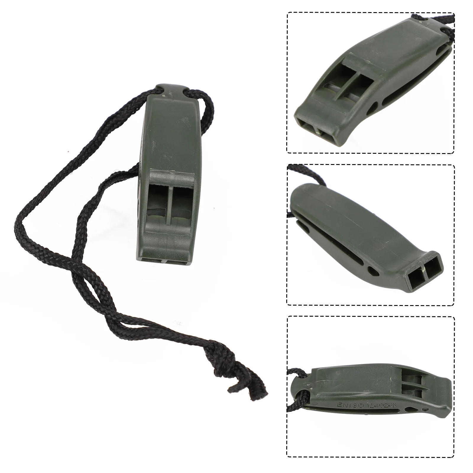 1pc Scuba Tauchen Dive Sicherheit Pfeife Dual Frequenz Pfeife Wasser Sport Outdoor Survival Camping Bootfahren Schwimmen Pfeife – Detail 33