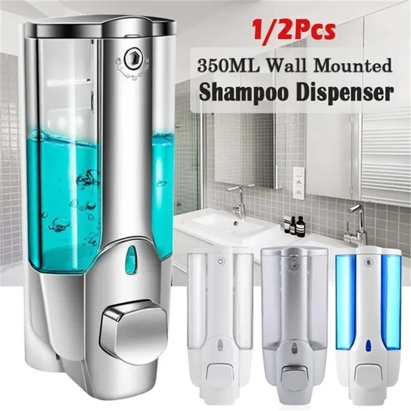 1/2 Stuks 350Ml Wall Mounted Shampoo Dispenser Hotel En Thuis Zeep